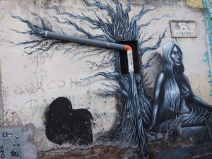 ROMA-MURALES SANTA PASSERA Opera di Groove