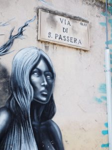 ROMA-MURALES SANTA PASSERA Opera di Groove