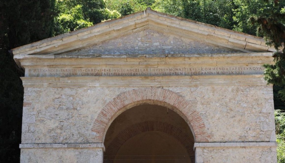 ABBAZIA di FARFA-FONTANA FARNESE