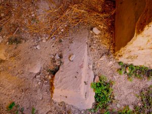 CASTELNUOVO di FARFA DEGRADO E ABBANDONO AFFRESCHI EX-CHIESA DI SANTA MARIA Foto di Franco Leggeri