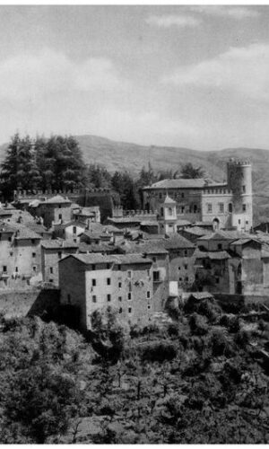 ORVINIO (RIETI)-Il Castello- Foto del 1935