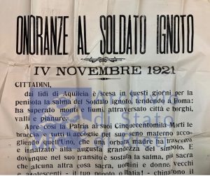 100 ANNI DEL MILITE IGNOTO