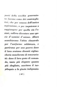 UMBERTO SABA Quello che resta da fare ai poeti