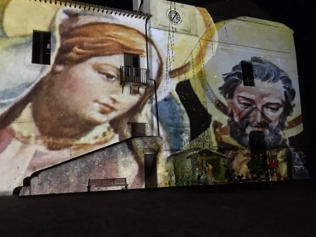 MOMPEO in Sabina (Rieti)-Foto di Elio Mercuri:”Natale 2021″