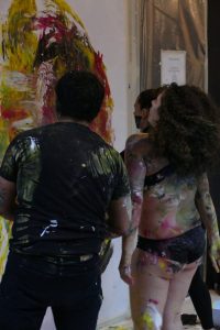 Paolo Genovesi- Fotoreportage performance artistica Macro Asilo di Roma