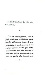 UMBERTO SABA Quello che resta da fare ai poeti