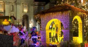 ROMA Natale 2021-- Fotoreportage Piazza San Pietro -l'albero di Natale e il presepe-