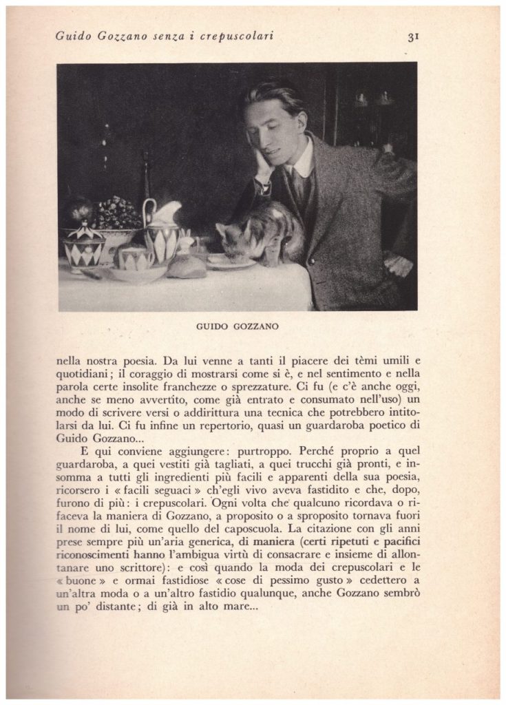 GUIDO GOZZANO - Rivista PAN 1933- -Biblioteca DEA SABINA- Copia anastatica-