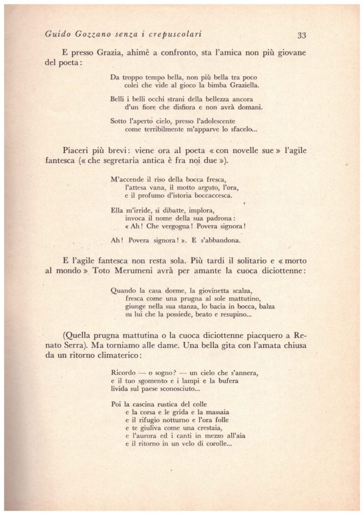 GUIDO GOZZANO - Rivista PAN 1933- -Biblioteca DEA SABINA- Copia anastatica-