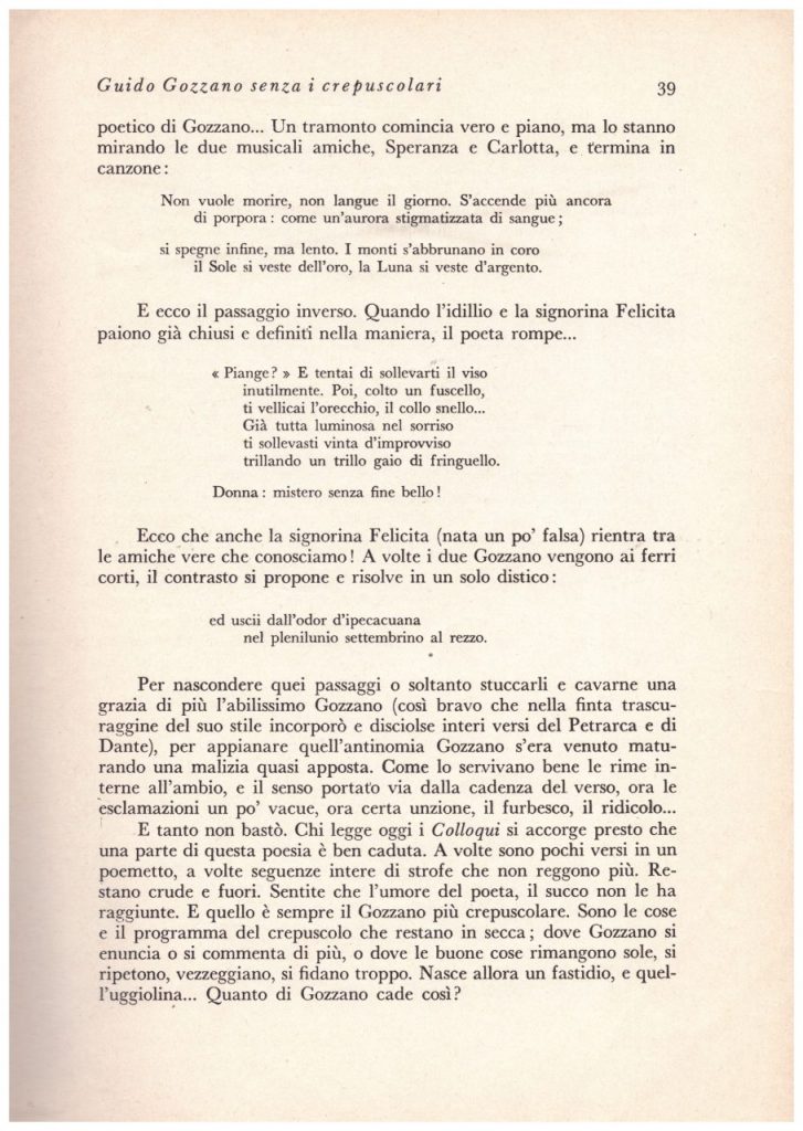 GUIDO GOZZANO - Rivista PAN 1933- -Biblioteca DEA SABINA- Copia anastatica-