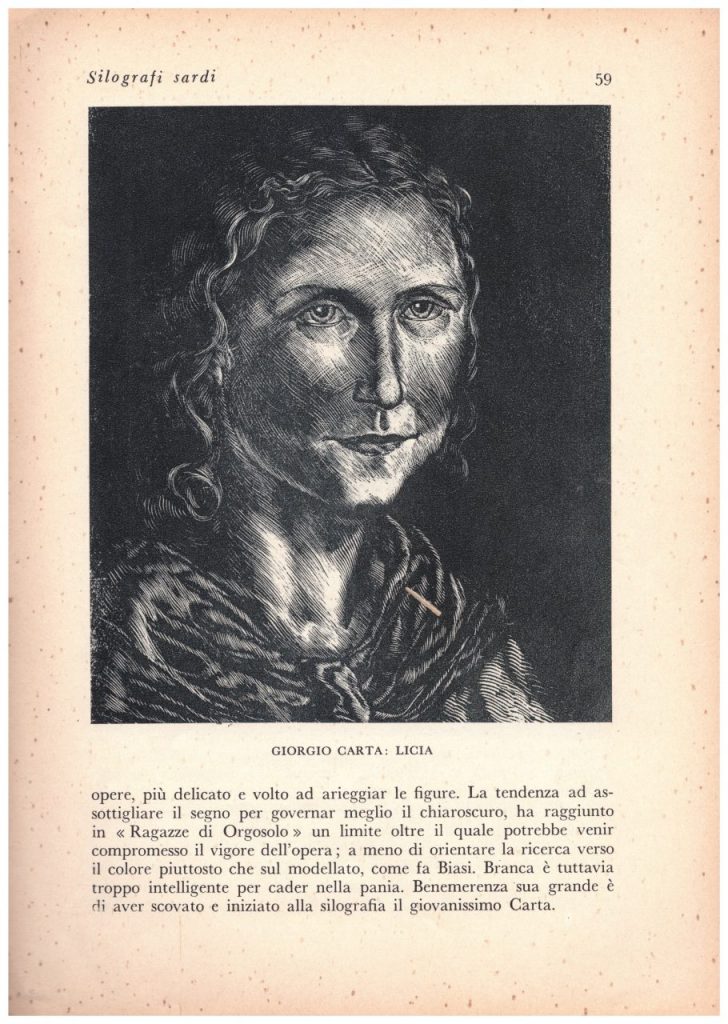 SILOGRAFI SARDI 1935-BIBLIOTECA DEA SABINA