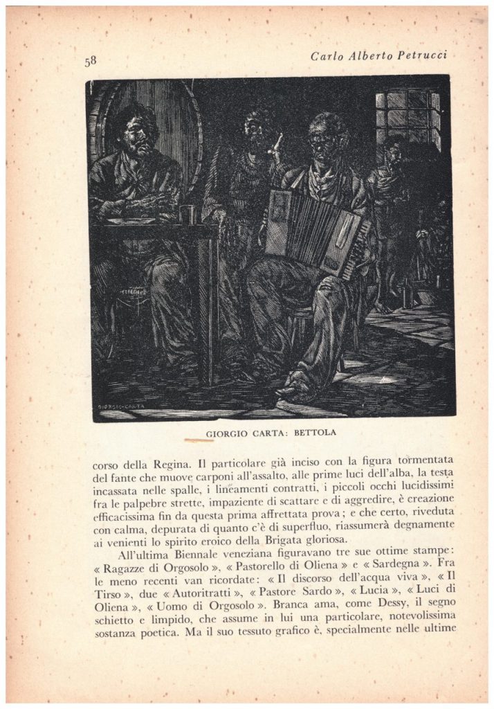 SILOGRAFI SARDI 1935-BIBLIOTECA DEA SABINA