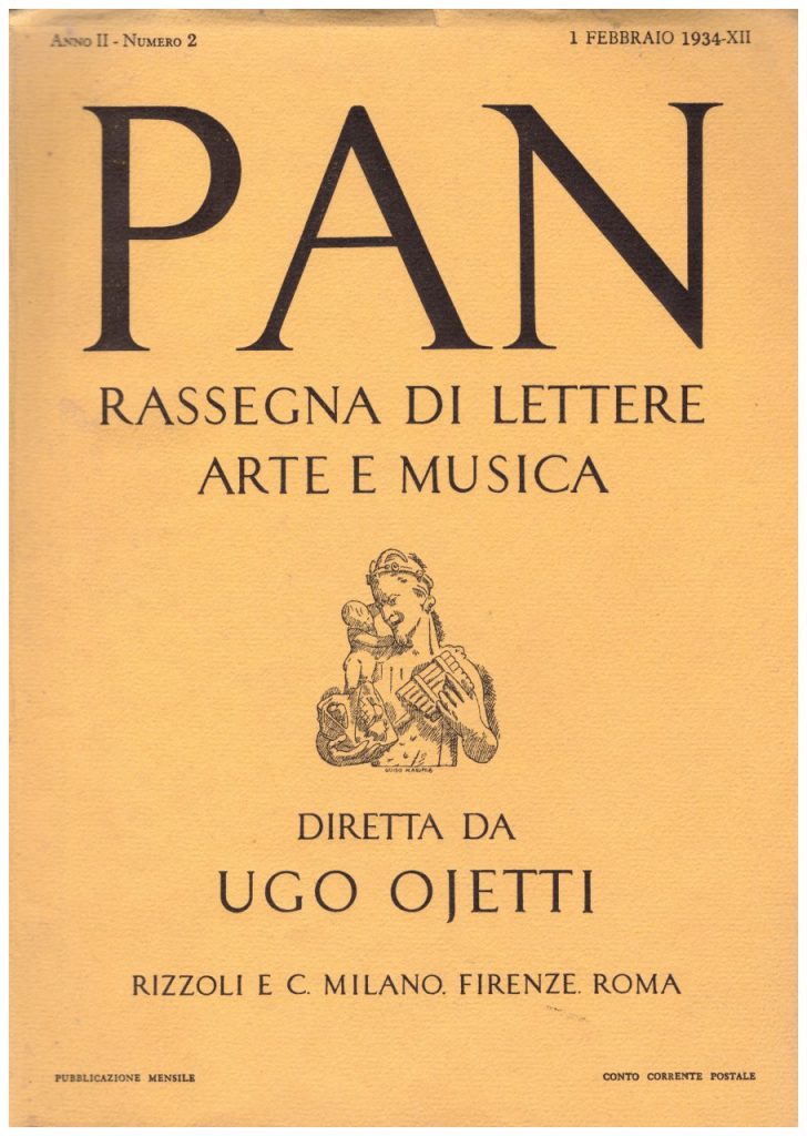 Biblioteca DEA SABINA- IL CARDUCCI E LA BIZANTINA -RIVISTA PAN FEBBRAIO 1934 19