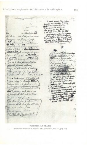 Biblioteca DEA SABINA- Michele Bardi – L’Edizione Nazionale del Foscolo e le “GRAZIE”-Rivista PAN-1 dicembre 1934