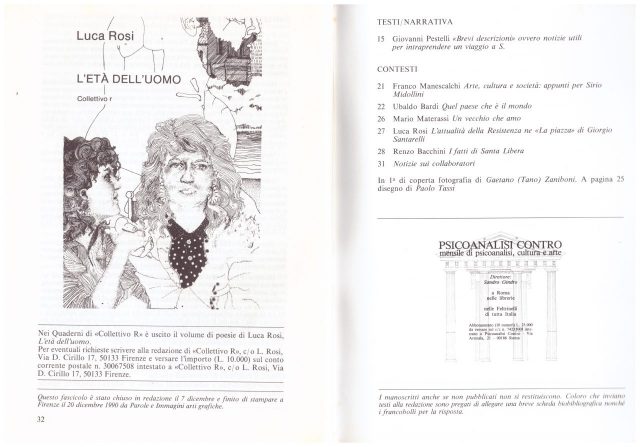 Rivista Collettivo R-Poesie pubblicate n° 54 del 1990 -