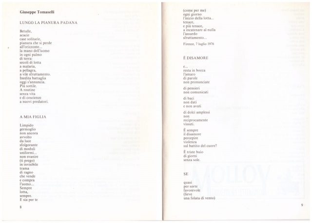 Rivista Collettivo R-Poesie pubblicate n° 54 del 1990 -