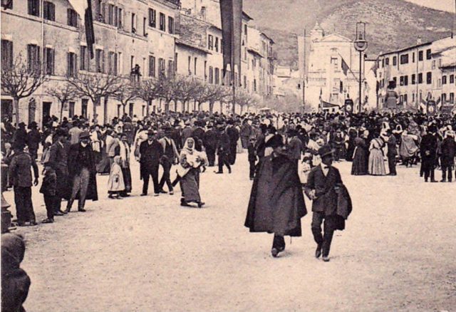 POGGIO MIRTETO(Rieti): Carnevalone dei 1913