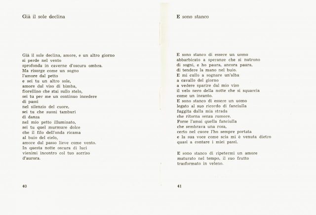 -Poesie di Nicola Carnà “ CULLA D’ANNI”-