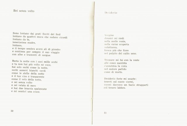 -Poesie di Nicola Carnà “ CULLA D’ANNI”-