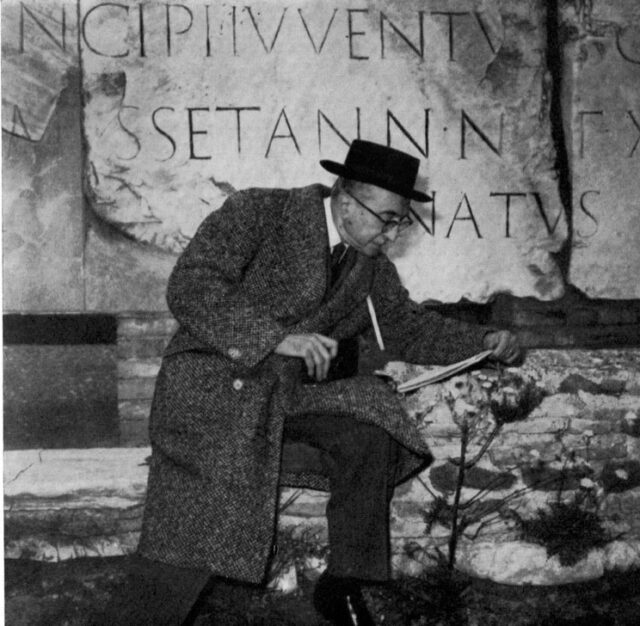 Prof.Giuseppe Lugli - Archeologo italiano