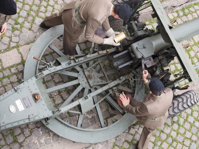 ROMA-Il cannone del Gianicolo