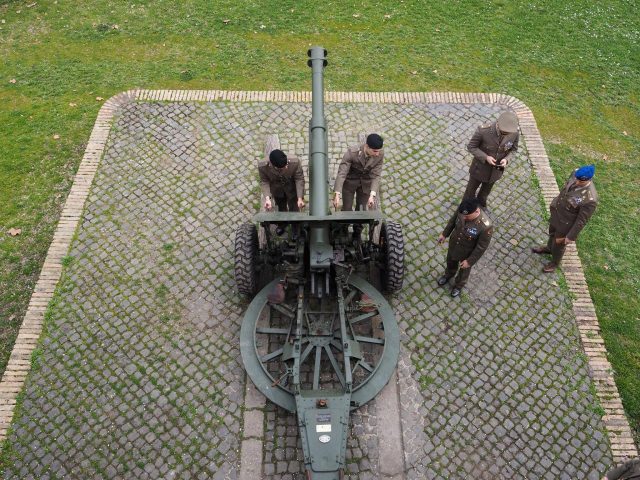 ROMA-Il cannone del Gianicolo