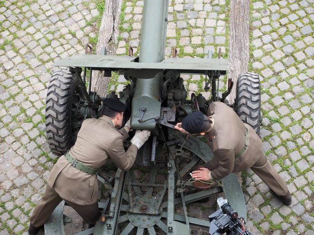ROMA-Il cannone del Gianicolo