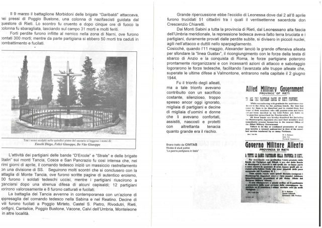 La Battaglia del Monte TANCIA