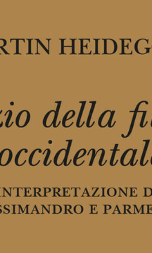 Martin Heidegger- L’inizio della filosofia occidentale