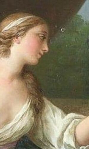 ouis Jean Lagrenee - Penelope che legge una lettera da Odysseu