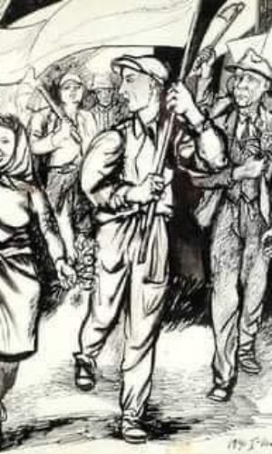 Renato GUTTUSO-"1 maggio"1956