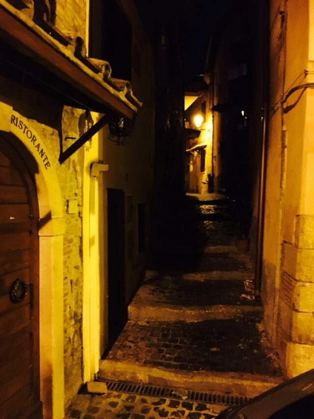 Paolo Genovesi Fotoreportage: “Palombara Sabina by night “