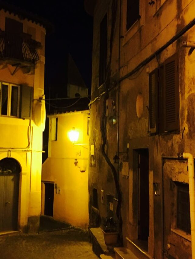 Paolo Genovesi Fotoreportage: “Palombara Sabina by night “