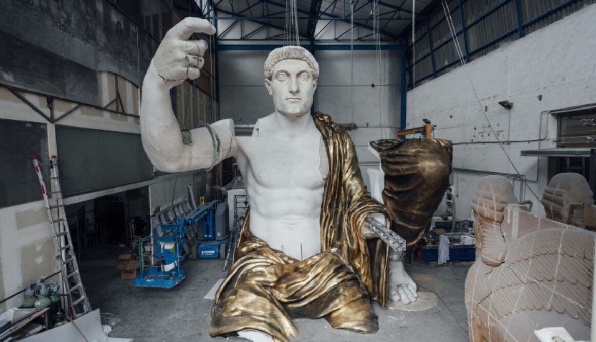 Musei Capitolini il Colosso di Costantino