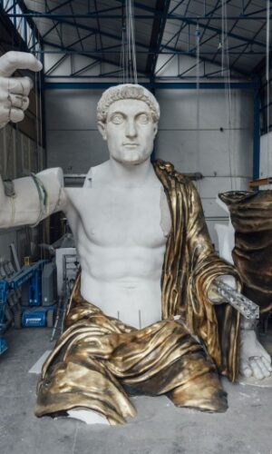 Musei Capitolini il Colosso di Costantino