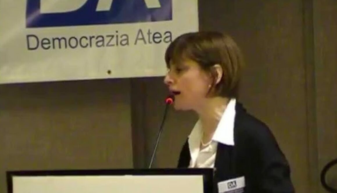 Carla Corsetti ,Avvocato, Segretario di Democrazia Atea