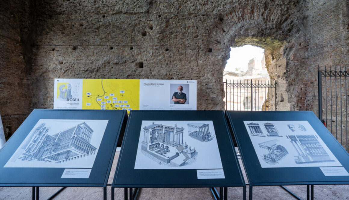 Immaginare Roma. Le prospettive impossibili di Francesco Corni alle Terme di Caracalla